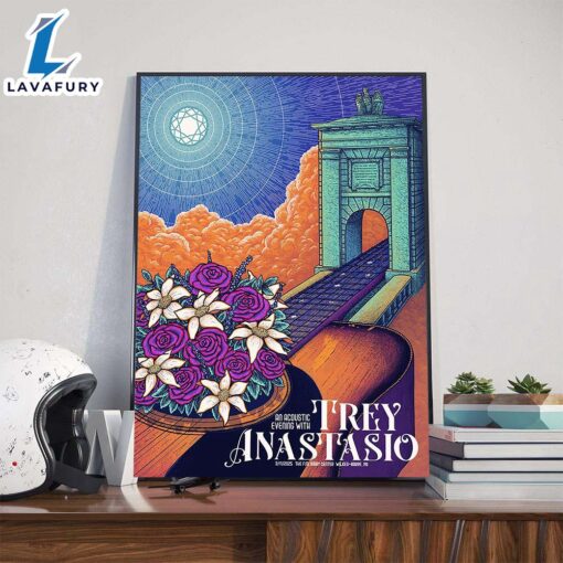 An Acoustic Evening With Trey Anastasio Performs At The FM Kirby Center In Wilkes-Barre PA On March 11th 2025 Poster Canvas