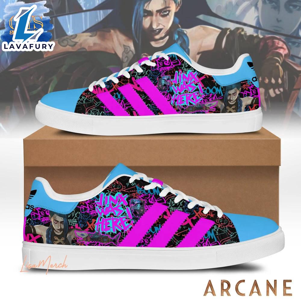 Arcane Jinx Limited Edition Stan Smith Shoes For Fans Arcane Jinx Limited Edition Stan Smith Shoes For Fans