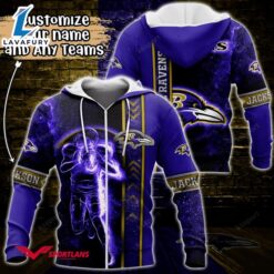 Baltimore Ravens NFL Custom Name…