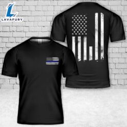 Custom Name Police Thin Blue…
