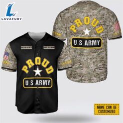 Custom Name Proud US Army…