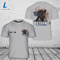 Custom Name Proud Veteran Veterans…