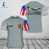 Custom Name Puerto Rico Air National Guard A-7D Corsair II 198th Tactical Fighter Squadron T-Shirt 3D