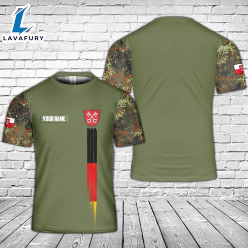 Custom Name Regensburg Bavaria Germany T-Shirt 3D 4th Of July Shirt