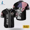 Custom Name United State Army And American Flag Baseball Jersey 2 Custom Name United State Army And American Flag Baseball Jersey