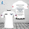 Custom Name US Airman's Creed T-Shirt 3D 4th Of July Shirt 2 Custom Name US Airman's Creed T-Shirt 3D