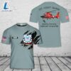 Custom Name US Coast Guard Aerospatiale HH-65C Dolphin Natural Selection 3D T-Shirt 4th Of July Shirt 3 Custom Name US Coast Guard Aerospatiale HH-65C Dolphin Natural Selection 3D T-Shirt