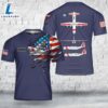 Custom Name US Coast Guard Lockheed C-130 Hercules T-Shirt 3D 4th Of July Shirt 3 Custom Name US Coast Guard Lockheed C-130 Hercules T-Shirt 3D