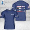 Custom Name US Coast Guard USCGC Diligence (WMEC-616) T-Shirt 3D 4th Of July Shirt 3 Custom Name US Coast Guard USCGC Diligence (WMEC-616) T-Shirt 3D