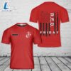 Custom Name US Marine Corps Red Friday T-Shirt 3D 4th Of July Shirt 3 Custom Name US Marine Corps Red Friday T-Shirt 3D