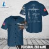 Custom Name US Navy Lockheed P-3 Orion Baseball Jersey 3 Custom Name US Navy Lockheed P-3 Orion Baseball Jersey
