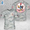 Custom Name USAF 67th Fighter Squadron 3D T-Shirt 4th Of July Shirt 3 Custom Name USAF 67th Fighter Squadron 3D T-Shirt