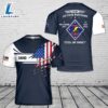 Custom Name USMC 1st Tank Battalion 3D T-Shirt 4th Of July Shirt 3 Custom Name USMC 1st Tank Battalion 3D T-Shirt