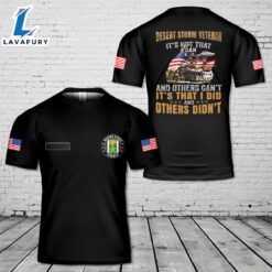 Custom Name Veteran Operation Desert…