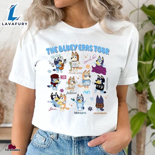 Cute The Bluey Eras Tour Sweatshirt For Fans