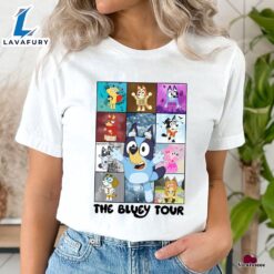 Cute The Bluey Tour Shirt…