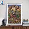 Dead And Company Poster Show At Sphere Las Vegas NV On March 28th 2025 Poster Canvas