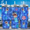 Inflated 3D Stitch Cartoon Custom Stanley Quencher 40oz Stainless Steel Tumbler - Stitch Tumbler 40OZ 2 Inflated 3D Stitch Cartoon Custom Stanley Quencher 40oz Stainless Steel Tumbler