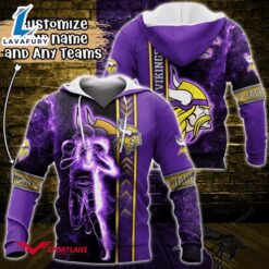 Minnesota Vikings NFL Custom Name…