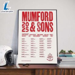 Mumford And Sons Poster 2025…