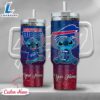 NFL Buffalo Bills Stitch Glitter Custom Stanley Quencher 40oz Stainless Steel Tumbler With Handle - Stitch Tumbler 40OZ 2 NFL Buffalo Bills Stitch Glitter Custom Stanley Quencher 40oz Stainless Steel Tumbler With Handle
