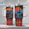 NFL Cleveland Browns Stitch Glitter Custom Stanley Quencher 40oz Stainless Steel Tumbler With Handle - Stitch Tumbler 40OZ 3 NFL Cleveland Browns Stitch Glitter Custom Stanley Quencher 40oz Stainless Steel Tumbler With Handle