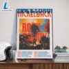 Nickelback Rock The Country 2025 Dates List Poster Canvas