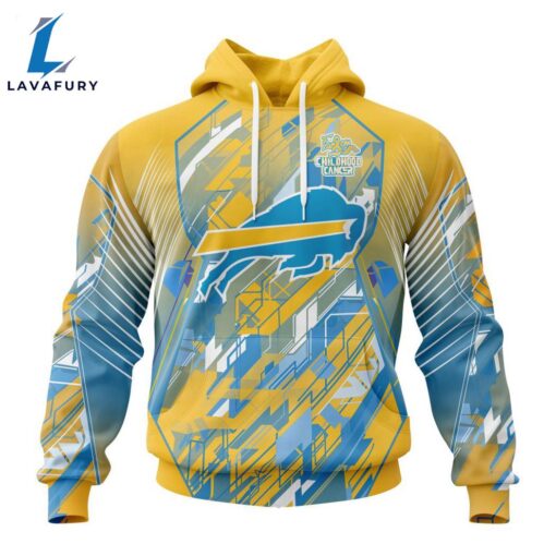 Personalized NFL Buffalo Bills Fearless Against Childhood Cancers Hoodie Gift Sport