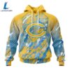 Personalized NFL Chicago Bears Fearless Against Childhood Cancers Hoodie Gift Sport 3 Personalized NFL Chicago Bears Fearless Against Childhood Cancers Hoodie