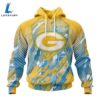 Personalized NFL Green Bay Packers Fearless Against Childhood Cancers Hoodie Gift Sport 3 Personalized NFL Green Bay Packers Fearless Against Childhood Cancers Hoodie