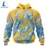 Personalized NFL Los Angeles Chargers Fearless Against Childhood Cancers Hoodie Gift Sport 2 Personalized NFL Los Angeles Chargers Fearless Against Childhood Cancers Hoodie