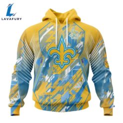 Personalized NFL New Orleans Saints Fearless Against Childhood Cancers Hoodie Gift Sport