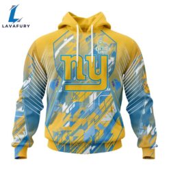 Personalized NFL New York Giants Fearless Against Childhood Cancers Hoodie Gift Sport