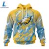 Personalized NFL Philadelphia Eagles Fearless Against Childhood Cancers Hoodie Gift Sport 4 Personalized NFL Philadelphia Eagles Fearless Against Childhood Cancers Hoodie