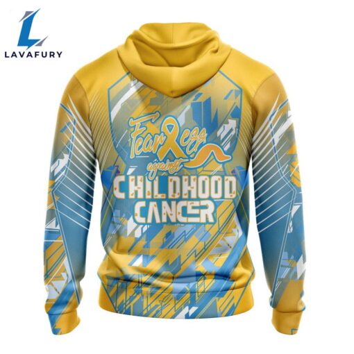 Personalized NFL Pittsburgh Steelers Fearless Against Childhood Cancers Hoodie Gift Sport