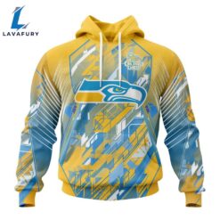 Personalized NFL Seattle Seahawks Fearless Against Childhood Cancers Hoodie Gift Sport
