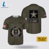 Personalized US Army Veteran Rank American Flag Baseball Jersey 3 Personalized US Army Veteran Rank American Flag Baseball Jersey