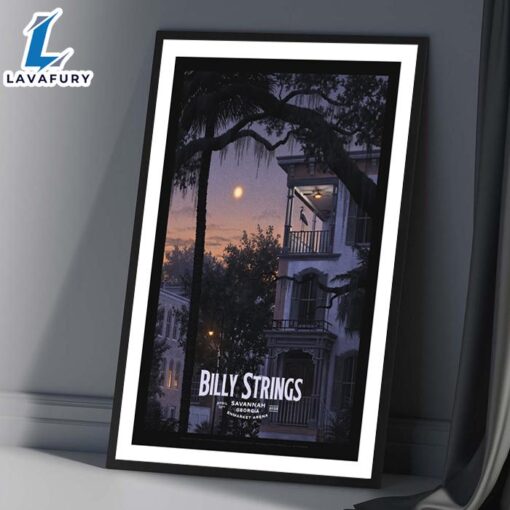 Poster Billy Strings At Enmarket Arena In Savannah, GA Canvas
