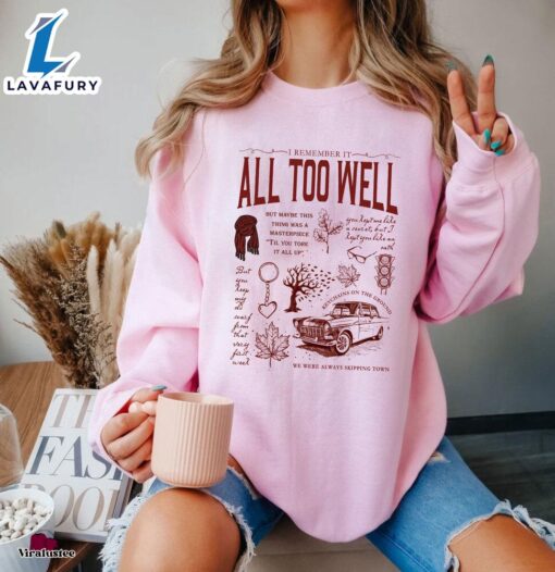 Red Scarf I Remember It All Too Well Sweatshirt For Fans