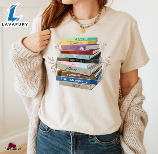 Retro Taylor Swift Album As Books Sweatshirt For Fans