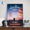 Sam Barber Restless Mind World Tour Europe 2025 Dates List Poster Canvas