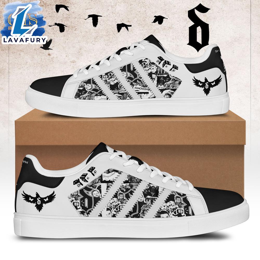 Shinedown Rock Band Black And White Stan Smith Shoes For Fans Shinedown Rock Band Black And White Stan Smith Shoes For Fans