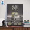 Simple Minds Alive And Kicking Tour 2025 North American Tour Dates List With Special Guests Soft Cell And Modern English Poster Canvas