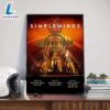 Simple Minds Global Tour To Latin America In 2025 Poster Canvas