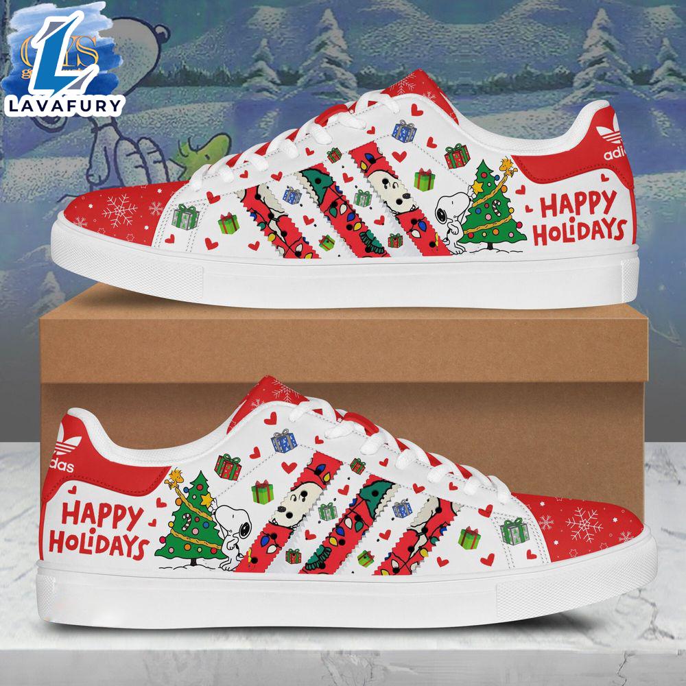 Snoopy Christmas Holiday Limited Edition Stan Smith Shoes For Fans Snoopy Christmas Holiday Limited Edition Stan Smith Shoes For Fans