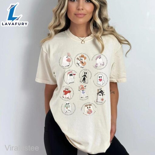 Spooky Halloween Swiftie Ghost Shirt For Fans