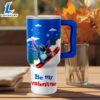 Stitch Be My Valentine Disney Cartoon Custom Stanley Quencher 40oz Stainless Steel Tumbler With Handle - Stitch Tumbler 40OZ 3 Stitch Be My Valentine Disney Cartoon Custom Stanley Quencher 40oz Stainless Steel Tumbler With Handle