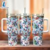 Stitch Cartoon Christmas Custom Stanley Quencher 40oz Stainless Steel Tumbler With - Stitch Tumbler 40OZ 3 Stitch Cartoon Christmas Custom Stanley Quencher 40oz Stainless Steel Tumbler With