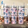Stitch Cartoon Custom Stanley Quencher 40oz Stainless Steel Tumbler With - Stitch Tumbler 40OZ 2 Stitch Cartoon Custom Stanley Quencher 40oz Stainless Steel Tumbler With