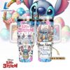 Stitch x Happy Easter Cartoon Custom Stanley Quencher 40oz Stainless Steel Tumbler With Handle - Stitch Tumbler 40OZ 3 Stitch x Happy Easter Cartoon Custom Stanley Quencher 40oz Stainless Steel Tumbler With Handle